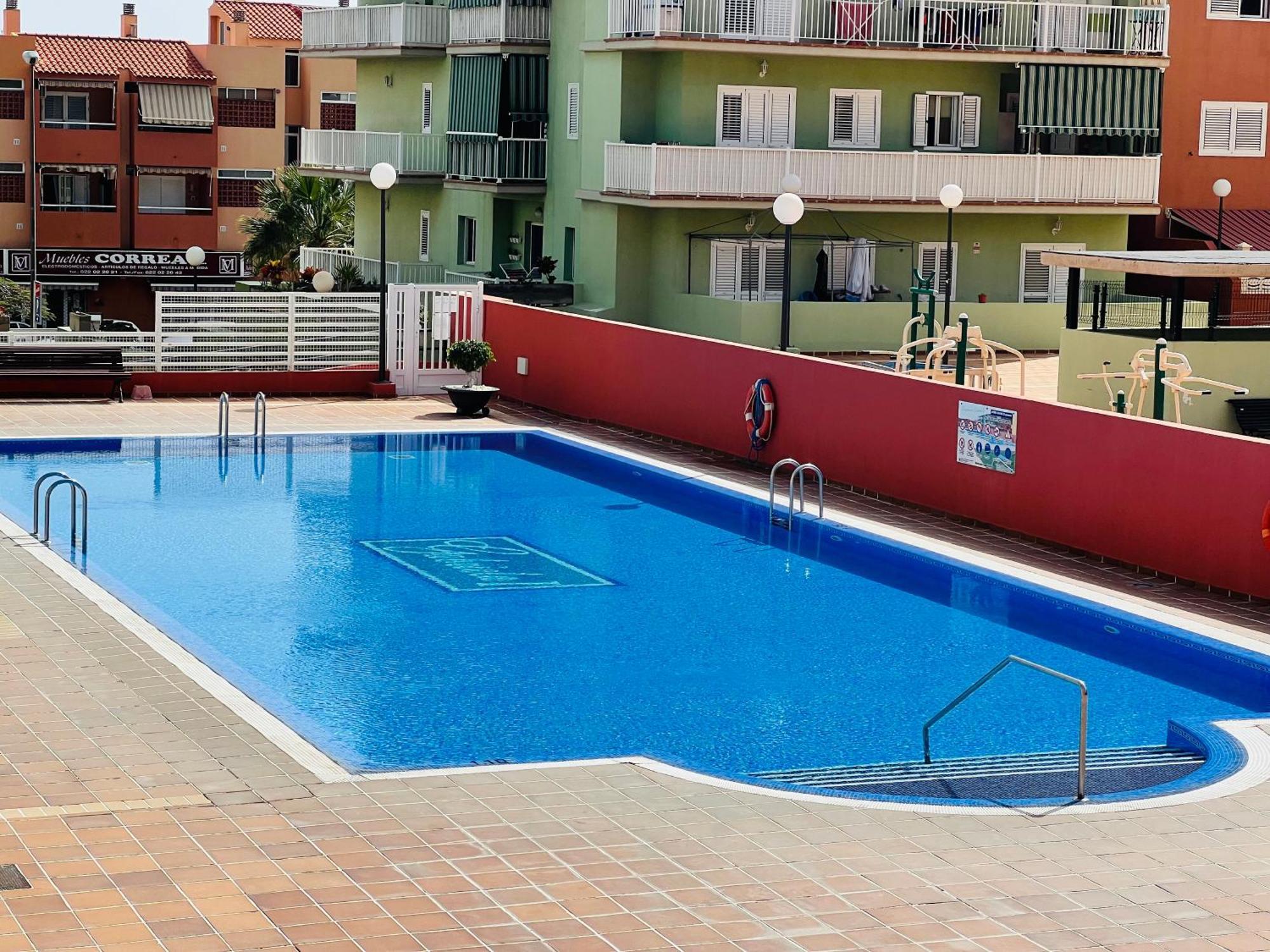 Apartamento Terraza Del Sol Con Piscina En Candelaria Exterior foto